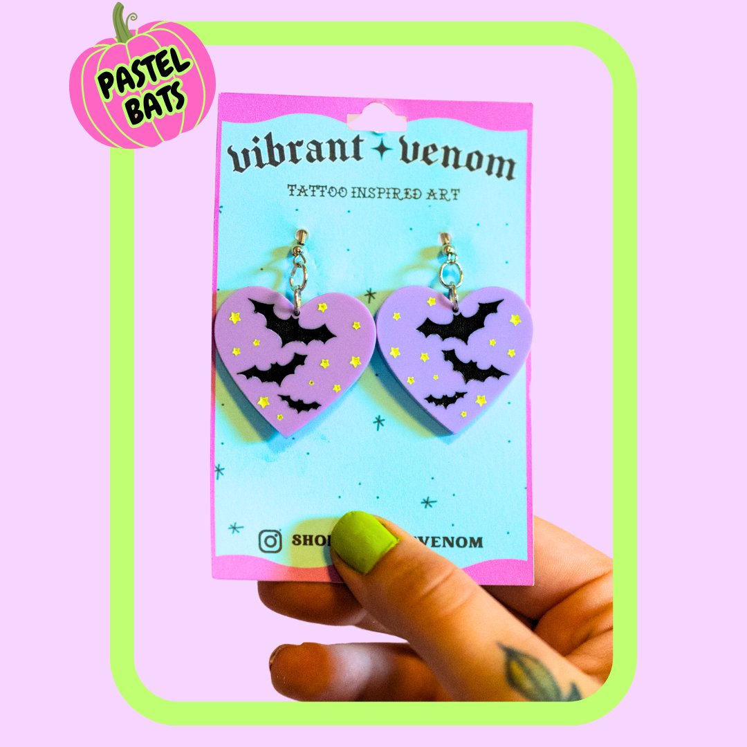 Pastel Bats