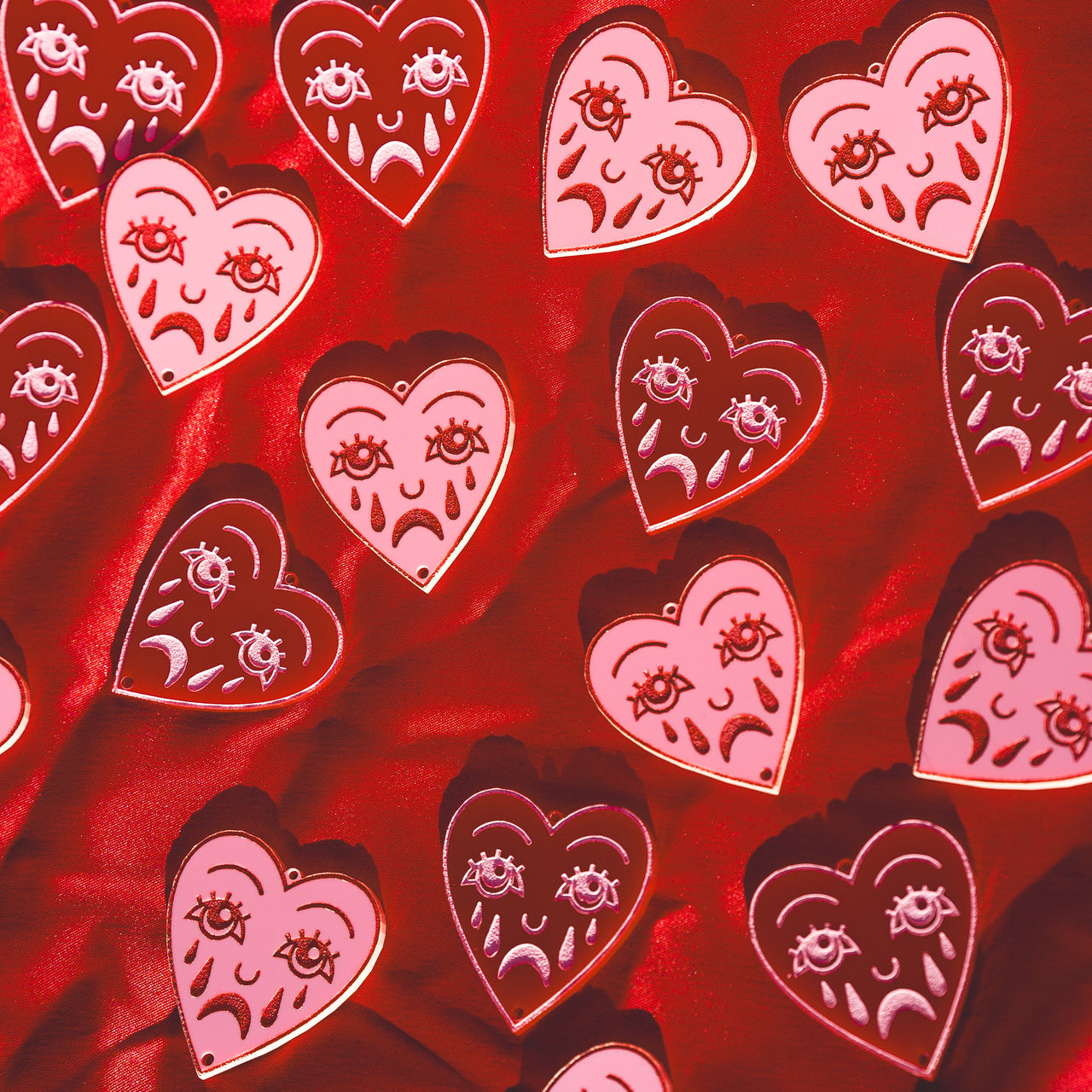 Crying Heart Earrings