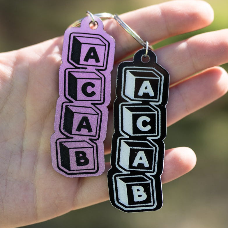 ACAB Block Keychain