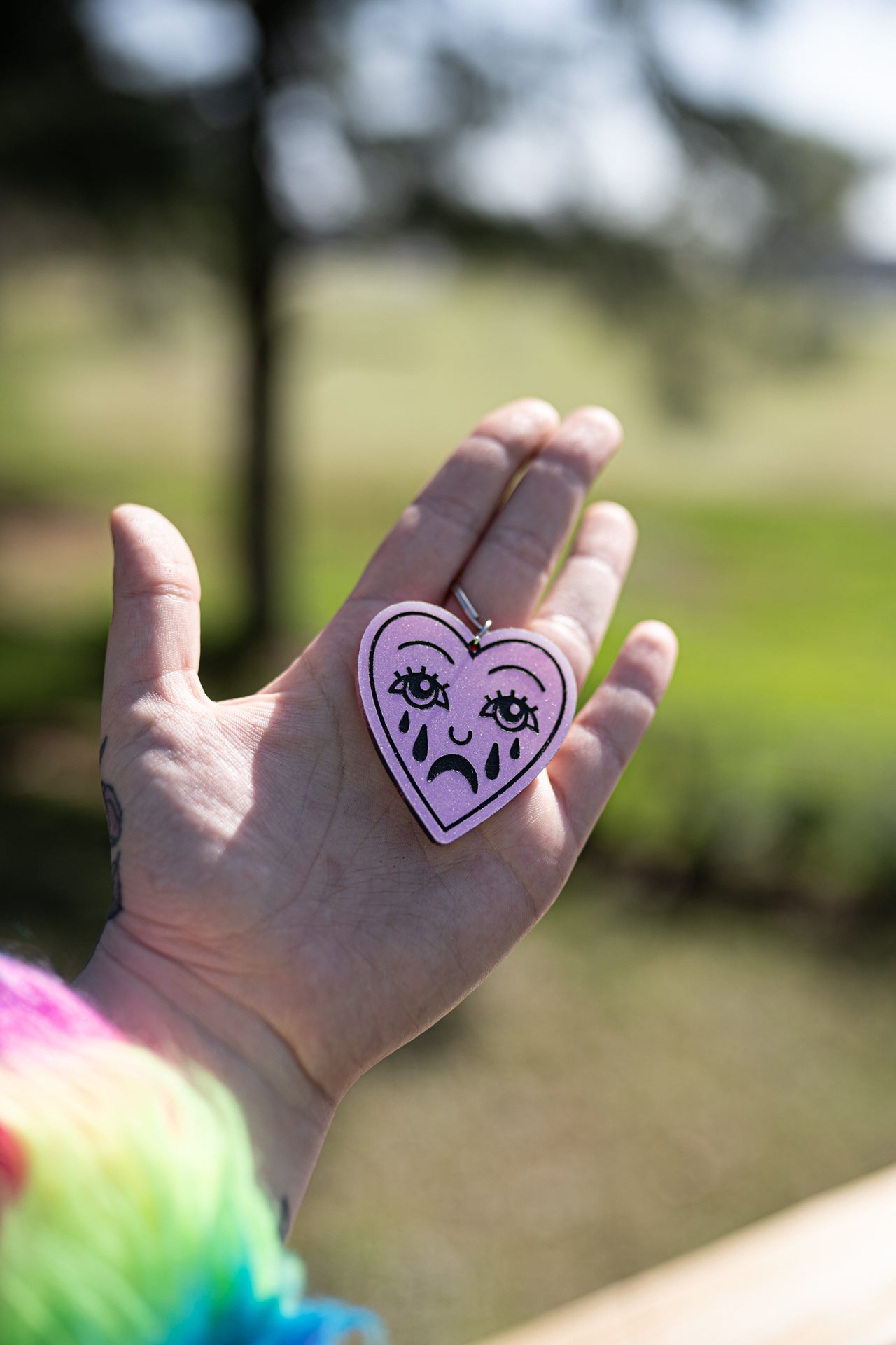 Tough Love Keychain