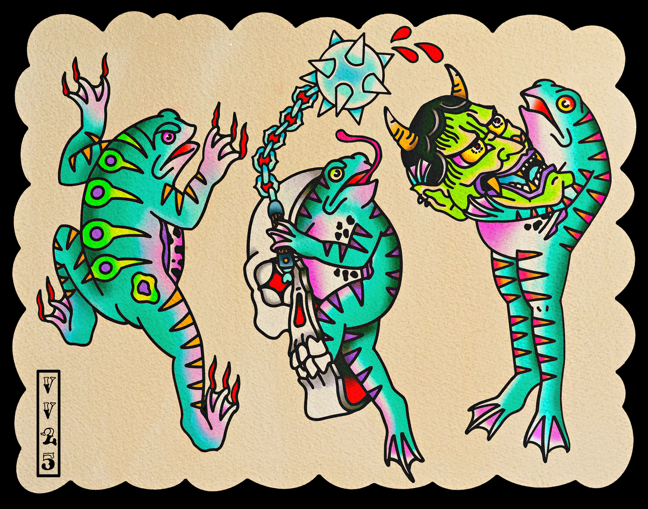 Tough Frogs Flash