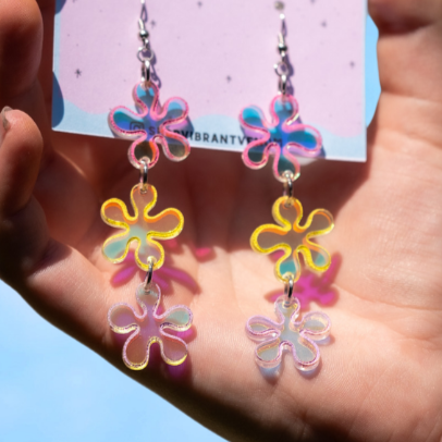 Flower Cloud Earrings