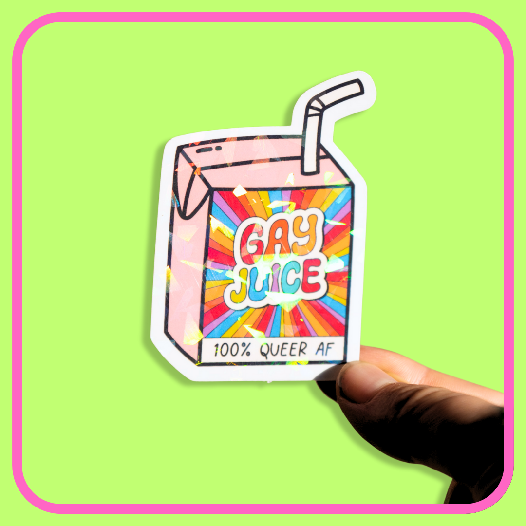 Gay Juice Sticker