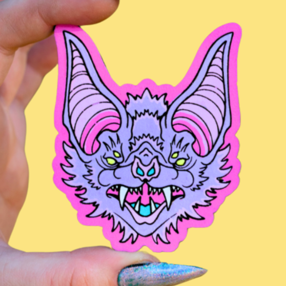 Bat Head Pin