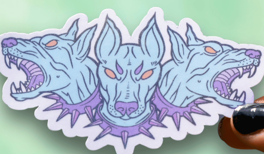 Cerberus Sticker