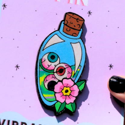 Eyeball Potion Pin