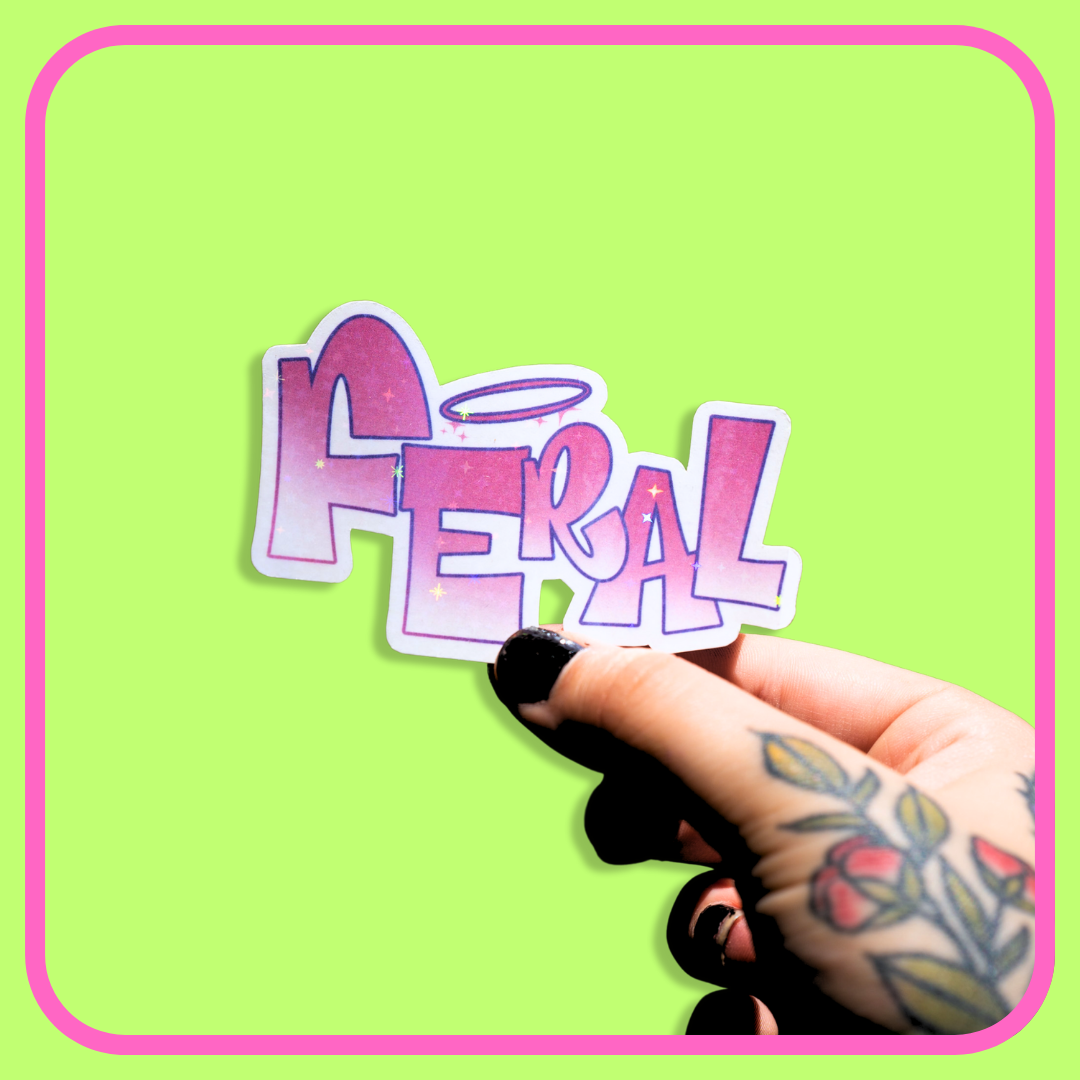 Feral Bratz Sticker