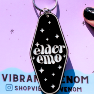 Elder Emo Keychain